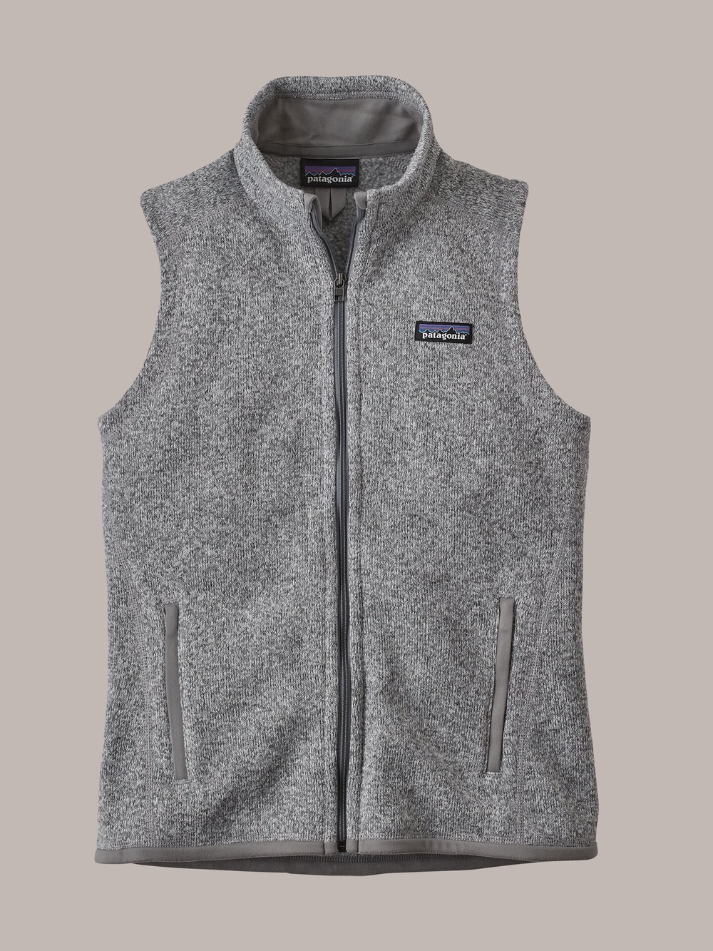 Patagonia Womens Better Sweater Gray Vest Like New Size L